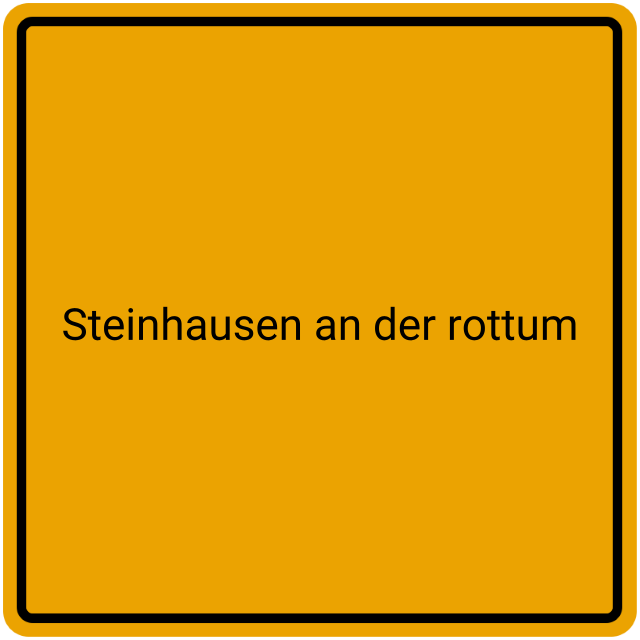 Meldebestätigung Steinhausen an der Rottum